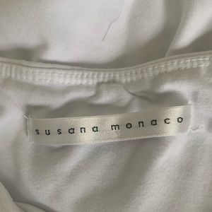 Susana Monaco mini white dress